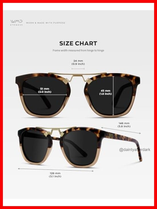Oversized Square Polarized Sunglasses with Metal Double-Bar Bridge main image 2